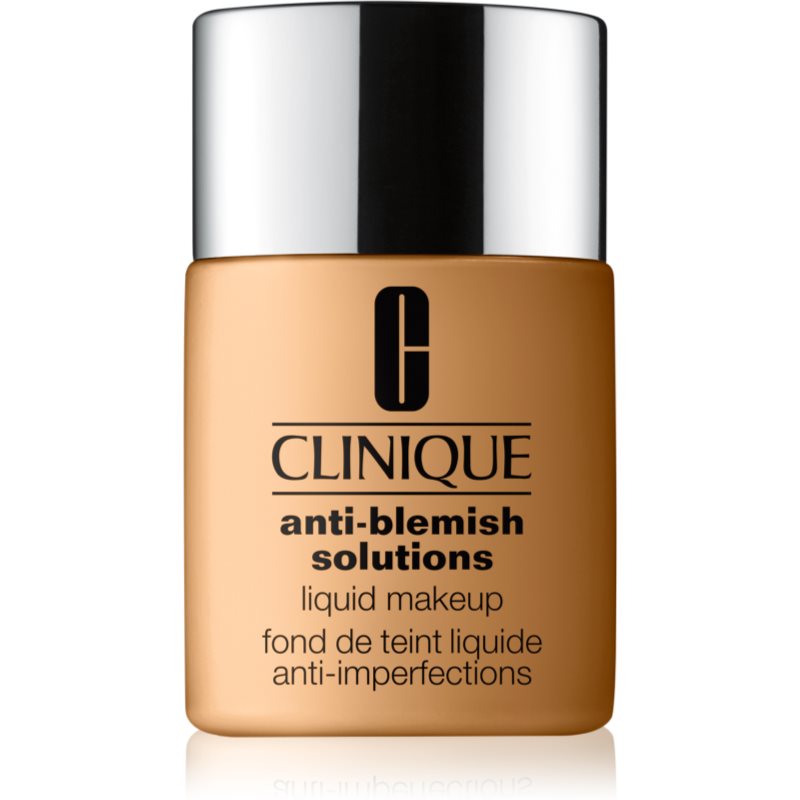 Clinique Anti-Blemish Solutions™ Liquid Makeup Fondotinta Coprente Per Pelli Grasse Con Tendenza All'Acne Colore Cn 58 Honey 30 Ml