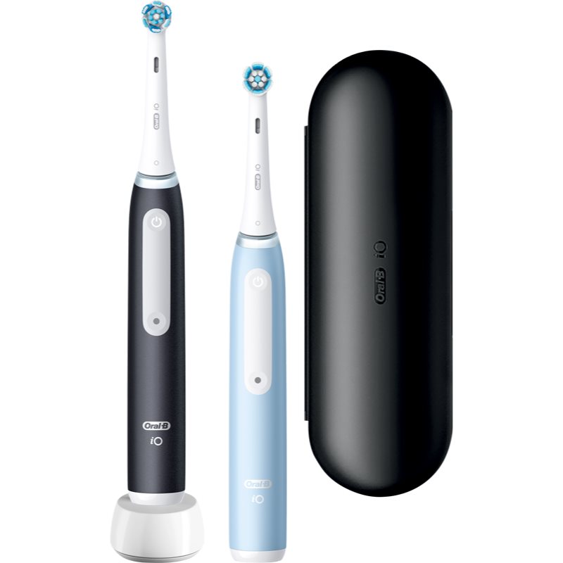 Oral B Io3 Spazzolino Da Denti Elettrico Duo Black&Blue 2 Pz