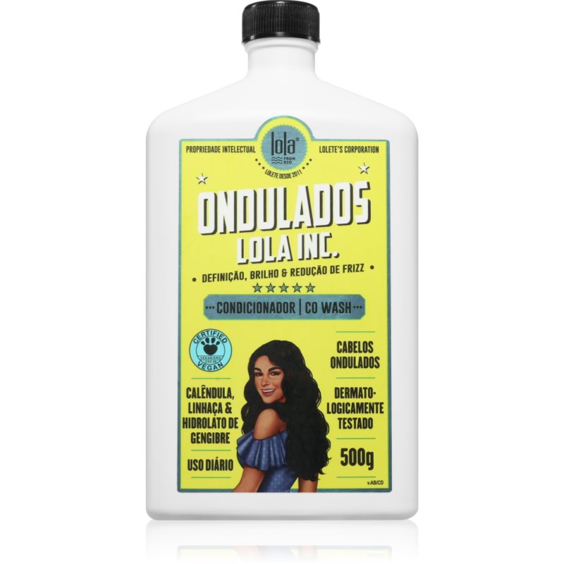 Lola Cosmetics Ondulados Lola Inc. Co Wash Balsamo Detergente Per Capelli Mossi 500 G