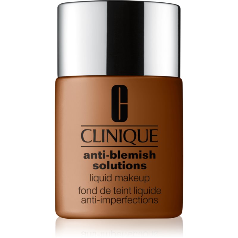 Clinique Anti-Blemish Solutions™ Liquid Makeup Fondotinta Coprente Per Pelli Grasse Con Tendenza All'Acne Colore Wn 122 Clove 30 Ml