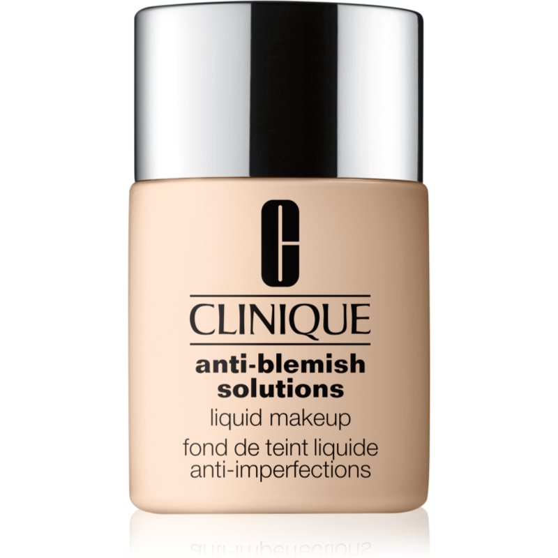 Clinique Anti-Blemish Solutions™ Liquid Makeup Fondotinta Coprente Per Pelli Grasse Con Tendenza All'Acne Colore Cn 08 Linen 30 Ml