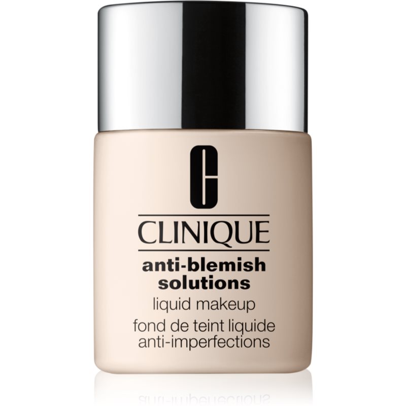 Clinique Anti-Blemish Solutions™ Liquid Makeup Fondotinta Coprente Per Pelli Grasse Con Tendenza All'Acne Colore Flax 30 Ml