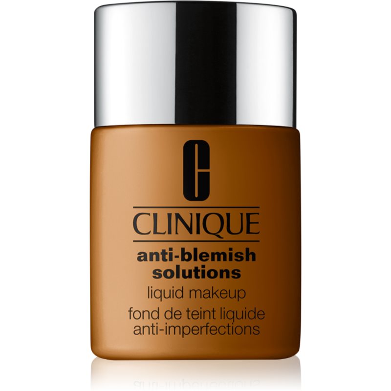 Clinique Anti-Blemish Solutions™ Liquid Makeup Fondotinta Coprente Per Pelli Grasse Con Tendenza All'Acne Colore Wn 118 Amber 30 Ml
