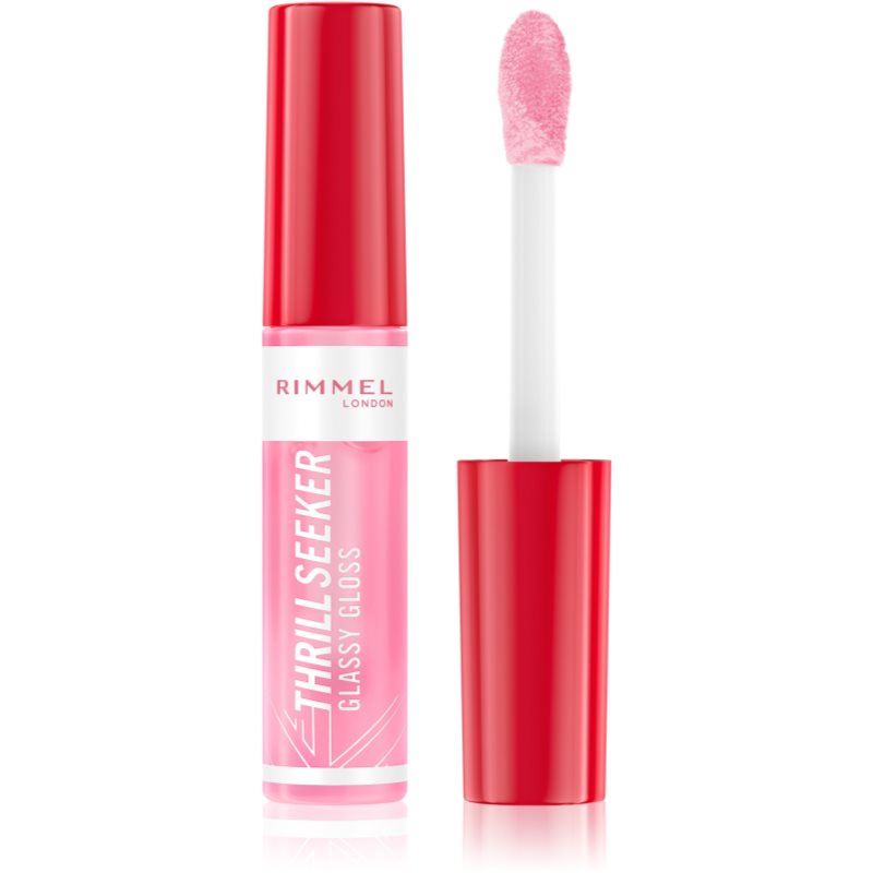 Rimmel Thrill Seeker Glassy Gloss Lucidalabbra Volumizzante Colore 150 Pink Candy 10 Ml