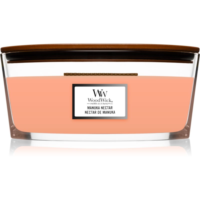 Woodwick Manuka Nectar Candela Profumata Con Stoppino In Legno (Hearthwick) 453,6 G
