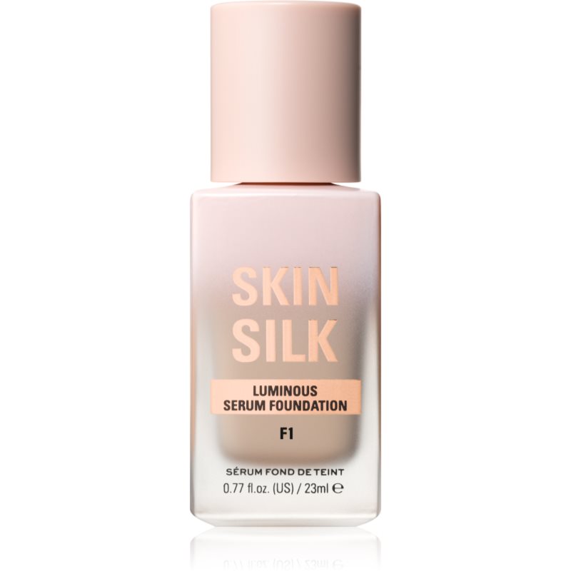 Makeup Revolution Skin Silk Serum Foundation Fondotinta Illuminante Leggero Colore F1 23 Ml