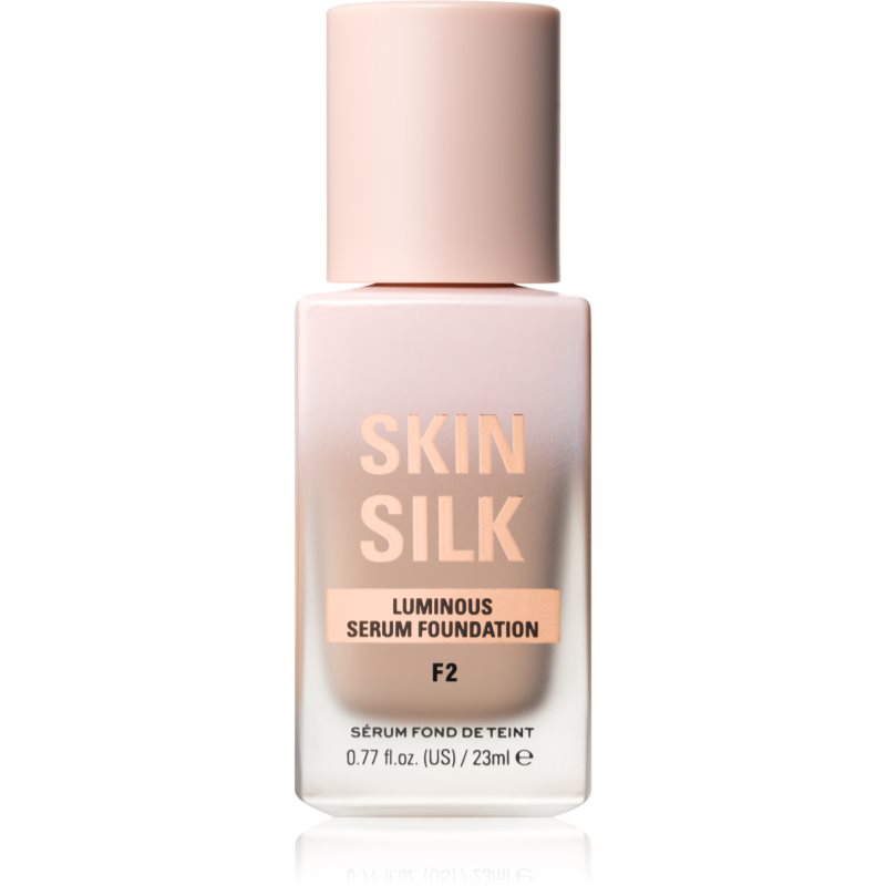 Makeup Revolution Skin Silk Serum Foundation Fondotinta Illuminante Leggero Colore F2 23 Ml