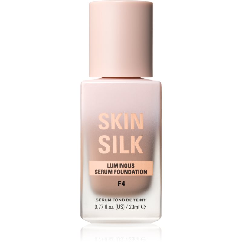 Makeup Revolution Skin Silk Serum Foundation Fondotinta Illuminante Leggero Colore F4 23 Ml