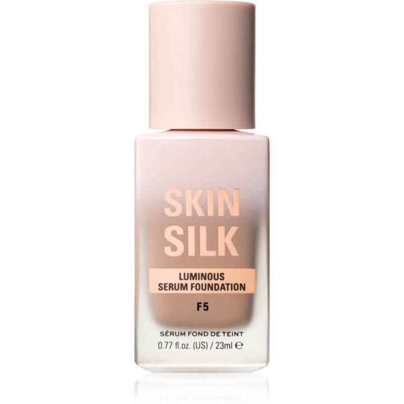Makeup Revolution Skin Silk Serum Foundation Fondotinta Illuminante Leggero Colore F5 23 Ml