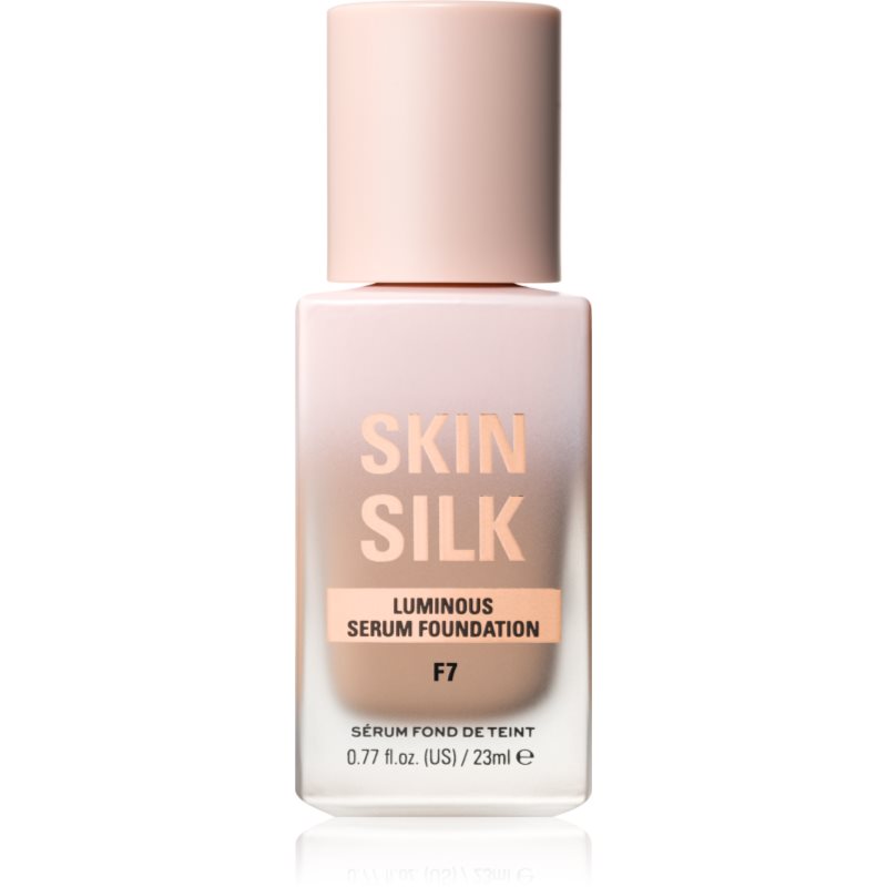 Makeup Revolution Skin Silk Serum Foundation Fondotinta Illuminante Leggero Colore F7 23 Ml