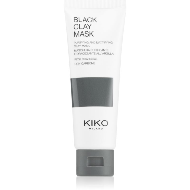 Kiko Milano Black Clay Mask Maschera Detergente Viso 50 Ml