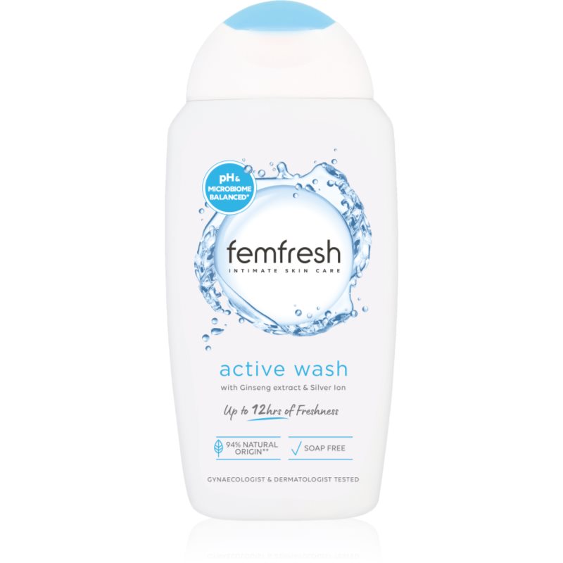 Femfresh Active Emulsione Detergente Molto Delicata Per L'Igiene Intima 250 Ml