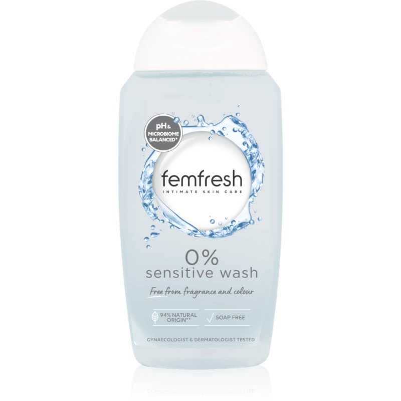 Femfresh Sensitive Emulsione Detergente Per L'Igiene Intima Senza Profumazione 250 Ml