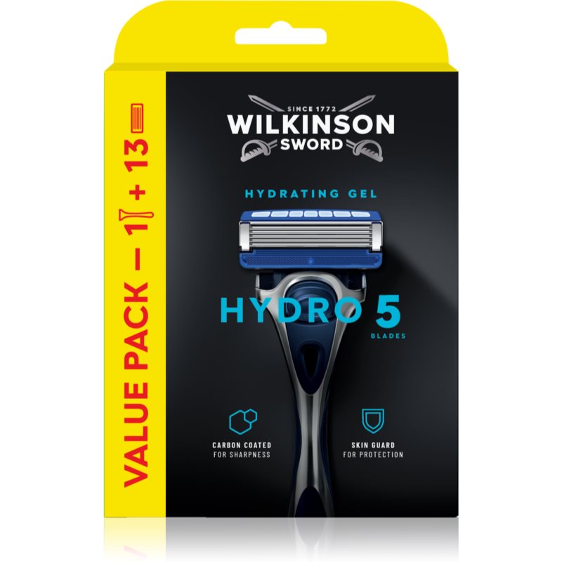 Wilkinson Sword Hydro5 Skin Protection Regular Rasoio + Lame Di Ricambio