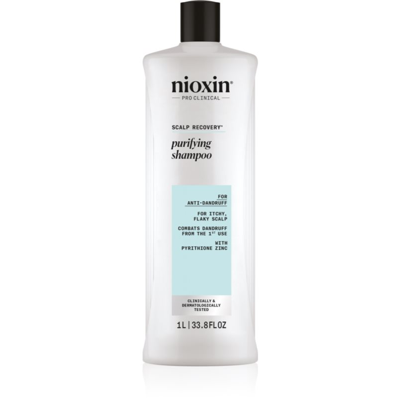 Nioxin Scalp Recovery Purifying Shampoo Shampoo Per Capelli Radi E Flosci Contro La Forfora 1000 Ml