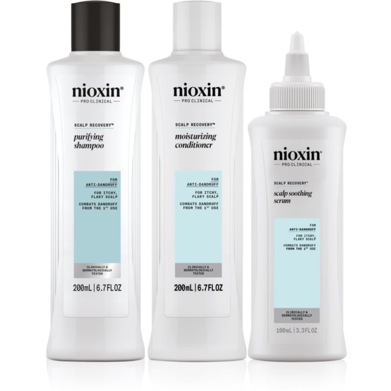 Nioxin Scalp Recovery Confezione Regalo Contro La Forfora 3 Pz