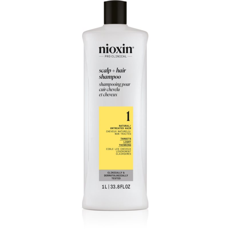 Nioxin System 1 Shampoo Anti-Caduta Dei Capelli 1000 Ml