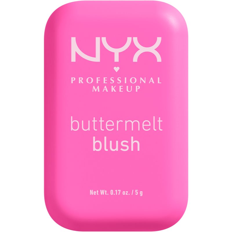 Nyx Professional Makeup Buttermelt Blush Blush In Polvere Colore 01 My Butta Half 5 G