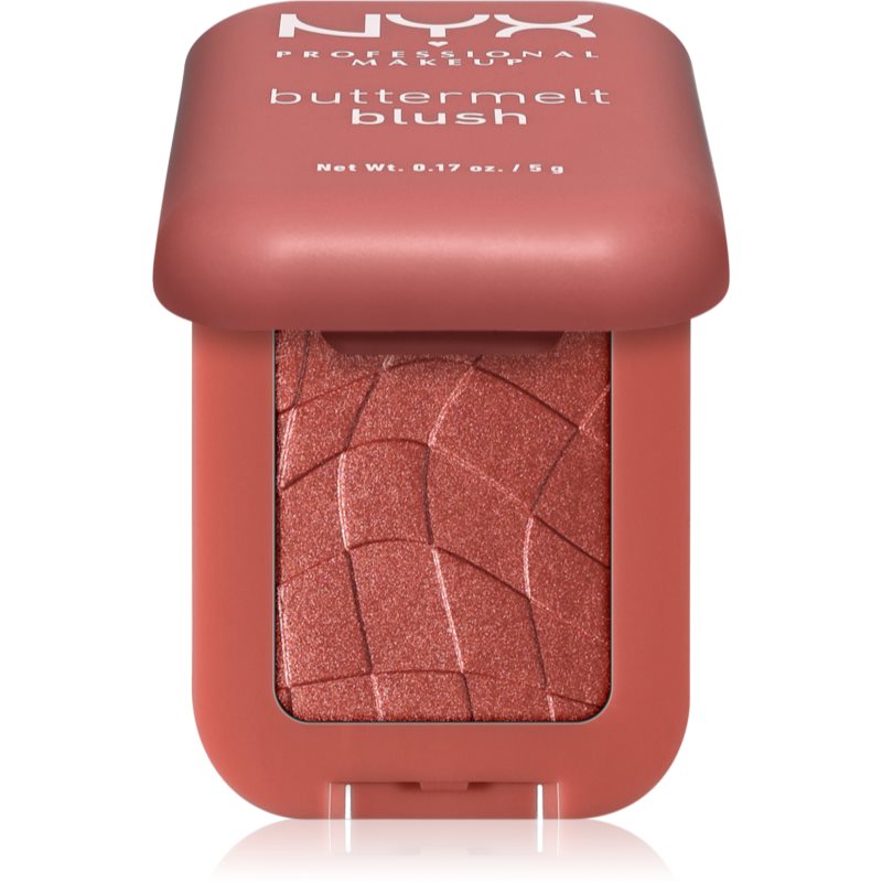 Nyx Professional Makeup Buttermelt Blush Blush In Polvere Colore 09 Feeling Butta 5 G