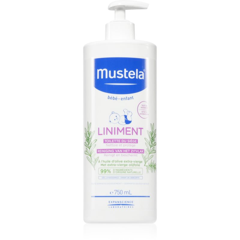 Mustela Bébé Liniment Latte Detergente Per Neonati 750 Ml