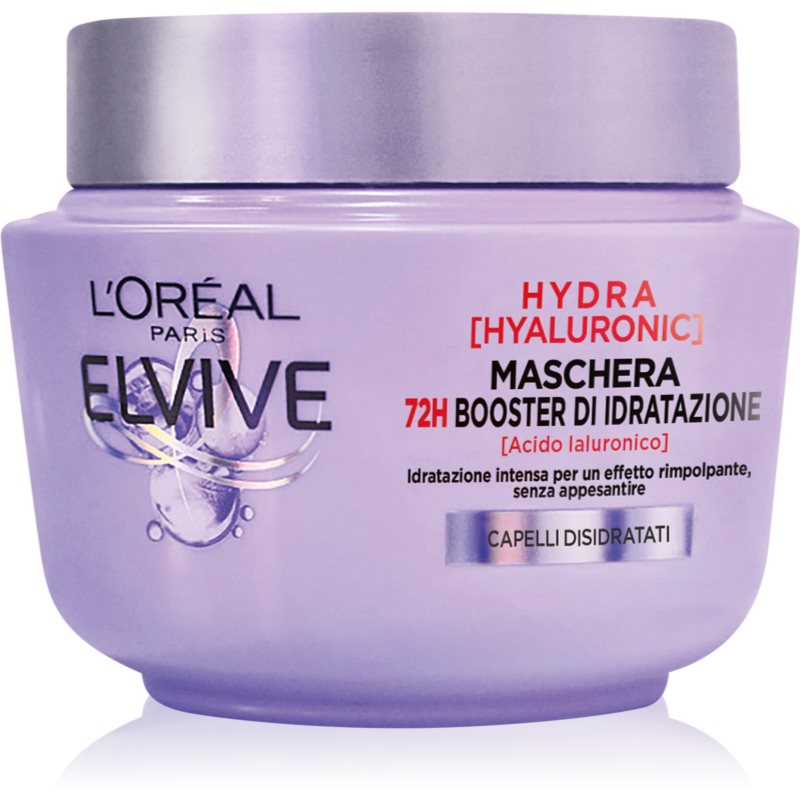 L’Oréal Paris Elvive Hyaluron Plump Maschera Per Capelli Con Acido Ialuronico 300 Ml