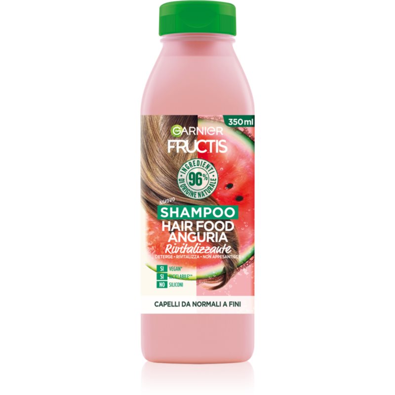 Garnier Fructis Anguria Hair Food Shampoo Per Capelli Fini E Mosci 350 Ml