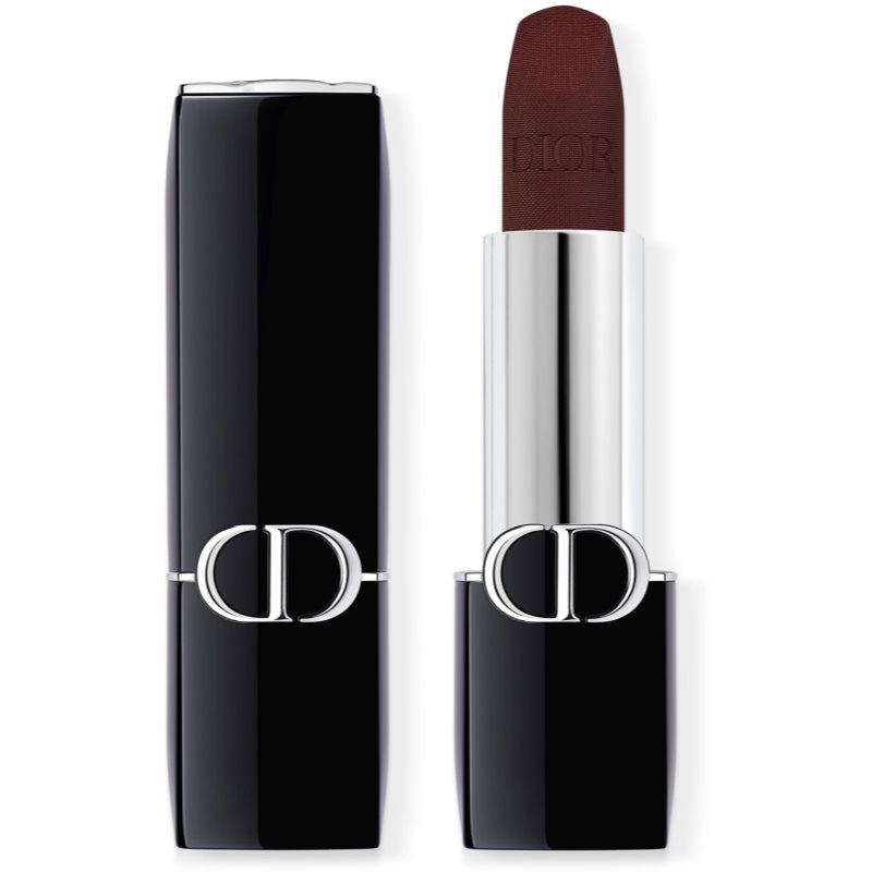 Dior Rouge Dior Balm Balsamo Idratante Labbra Ricaricabile Colore 001 Diormidnight 3,2 G