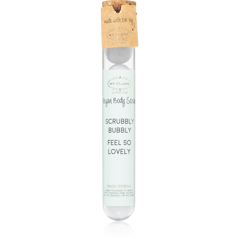 My Flame Lemon Verbena Scrubbly Bubbly Feel So Lovely Esfoliante Detergente Corpo 7X0,2 G