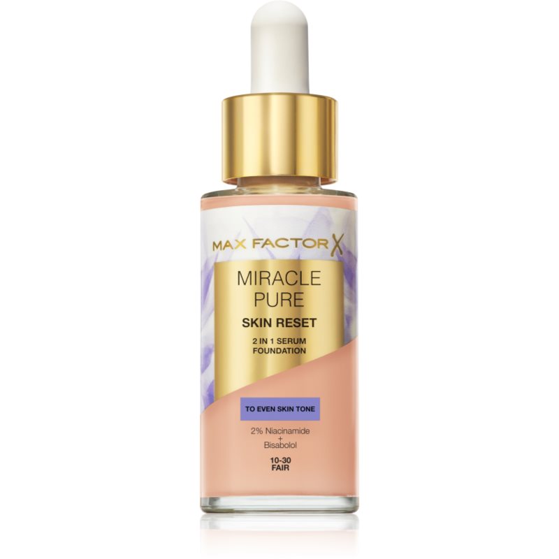 Max Factor Miracle Pure Siero Fondotinta Colore 10-30 Fair 30 Ml