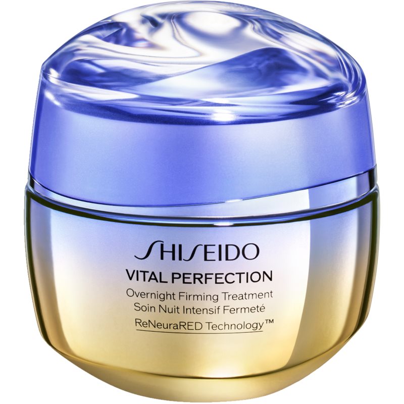 Shiseido Vital Perfection Overnight Firming Advanced Treatment Crema Notte Liftante E Rassodante 50 Ml