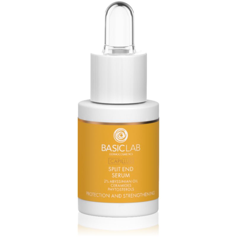 Basiclab Dermocosmetics Capillus Siero All'Olio Per Doppie Punte 15 Ml