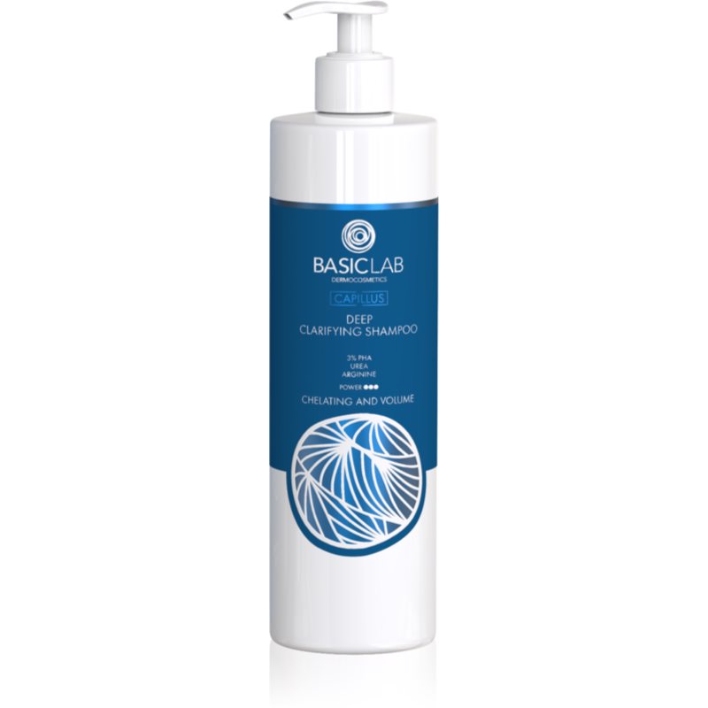 Basiclab Dermocosmetics Capillus Shampoo Di Pulizia Profonda Per Cuoi Capelluti Grassi 300 Ml