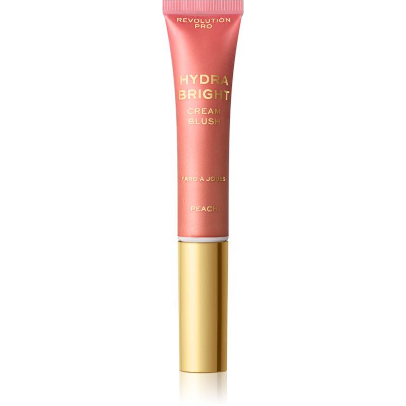 Revolution Pro Hydra Bright Blush In Crema Colore Peach 12 Ml
