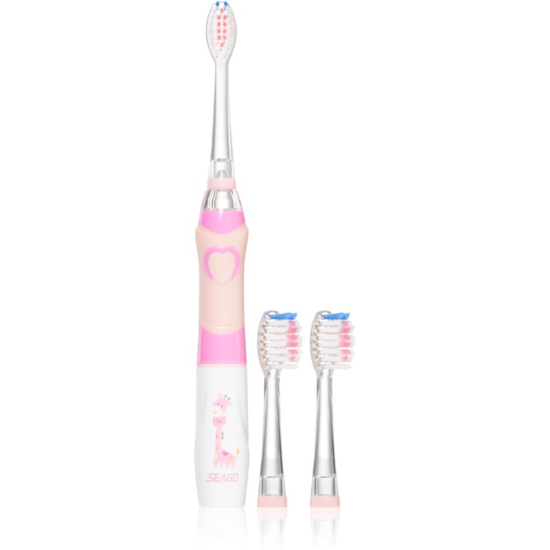 Seago Kids Sonic Toothbrush Sg-977 Spazzolino Sonico Per Bambini Pink 1 Pz