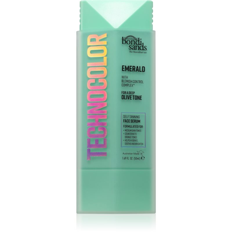 Bondi Sands Technocolor Emerald Siero Autoabbronzante Viso 50 Ml