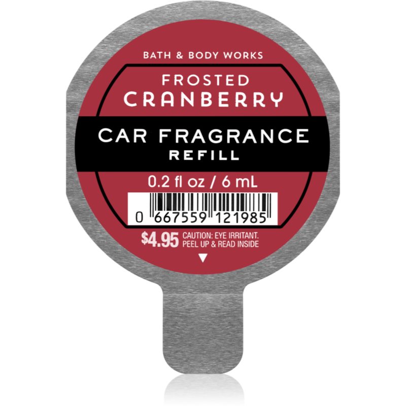 Bath & Body Works Frosted Cranberry Deodorante Per Auto Ricarica 6 Ml