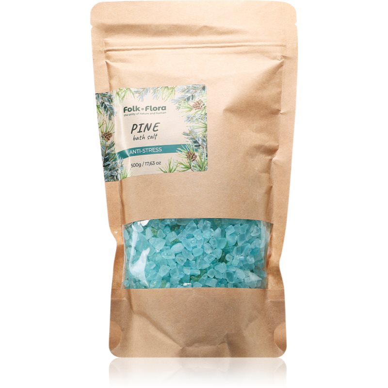 Folk & Flora Pine Sale Da Bagno Lenitivo 500 G