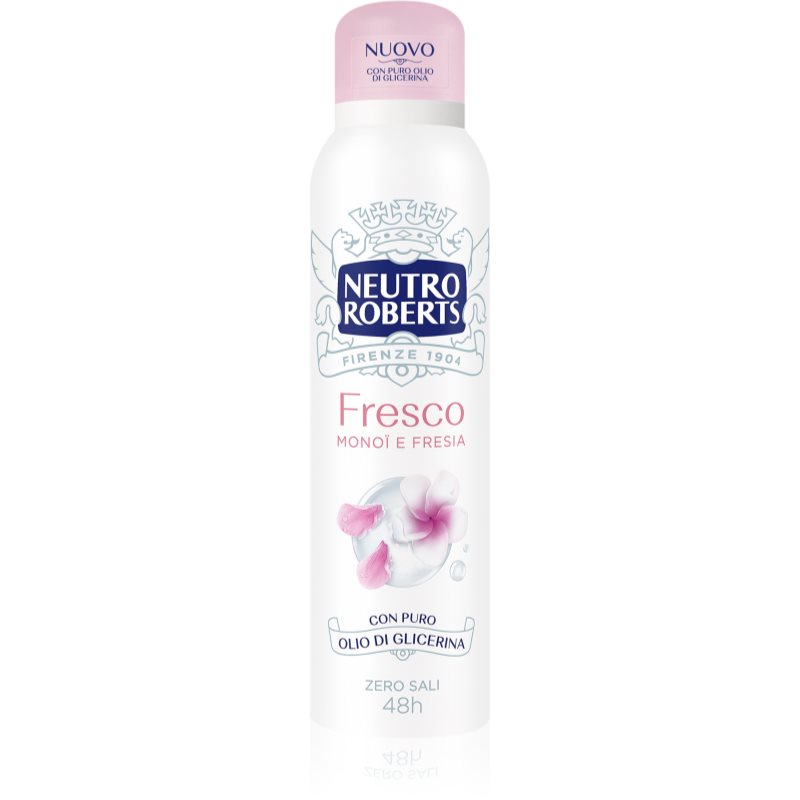 Neutro Roberts Monoi E Fresia Deodorante Spray Con Effetto 48 Ore 150 Ml