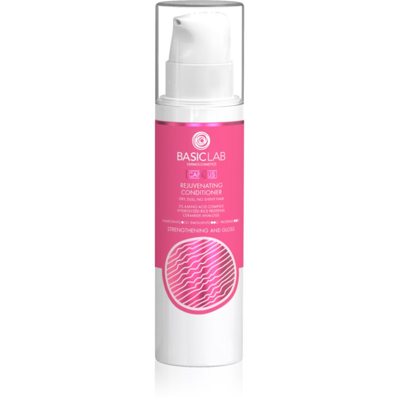 Basiclab Dermocosmetics Capillus Balsamo Rigenerante Per Capelli Forti, Grossi E Secchi 250 Ml