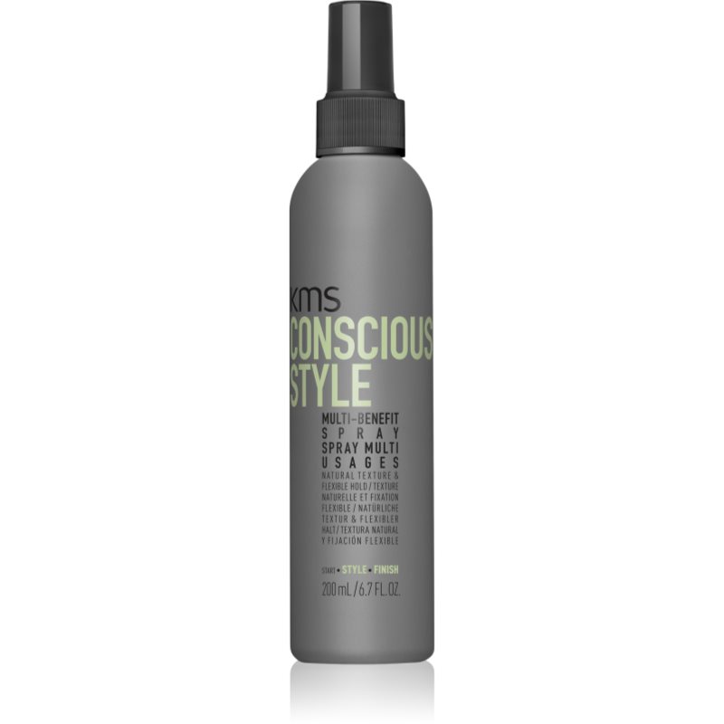 Kms Consciousstyle Multi-Benefit Spray Spray Per Styling Per Un Fissaggio E Una Brillantezza Naturali Dei Capelli 200 Ml