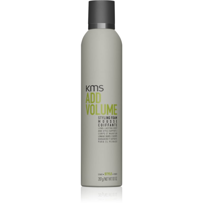 Kms Add Volume Styling Foam Schiuma Per Capelli Per Un Volume Lunga Durata 300 Ml