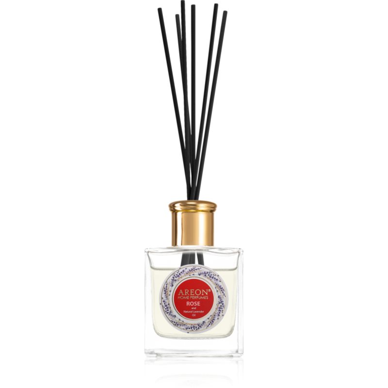Areon Home Perfumes Rose & Lavender Oil Diffusore Di Aromi Con Ricarica 150 Ml
