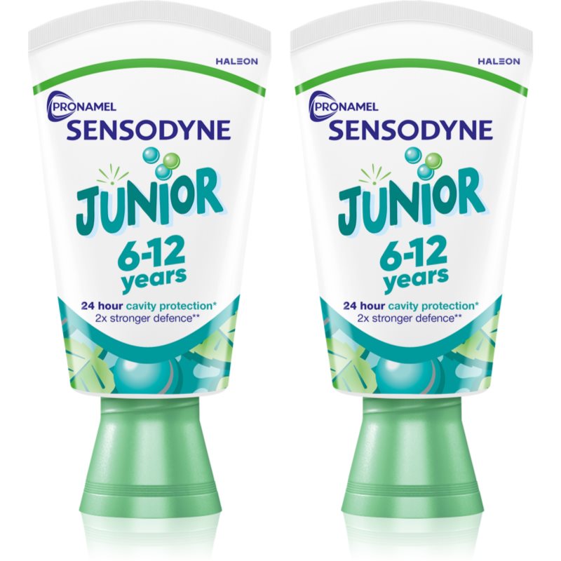 Sensodyne Pronamel Junior Dentifricio Per Bambini 6-12 Years 2X50 Ml
