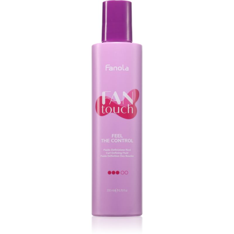 Fanola Fan Touch Feel The Control Lozione Per Modellare I Ricci 200 Ml