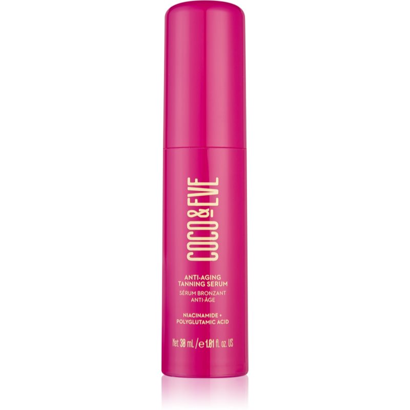 Coco & Eve Sunny Honey Anti-Aging Tanning Serum Siero Autoabbronzante Viso 30 Ml