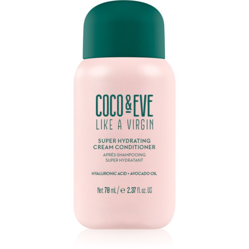 Coco & Eve Like A Virgin Super Hydrating Cream Conditioner Balsamo Idratante Per Capelli Brillanti E Morbidi 70 Ml