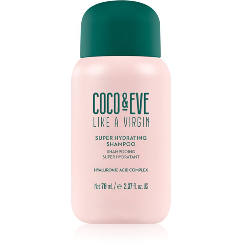 Coco & Eve Like A Virgin Super Hydrating Shampoo Shampoo Idratante Per Capelli Brillanti E Morbidi 70 Ml