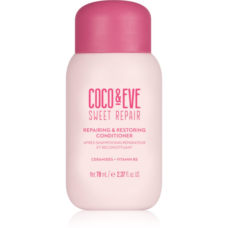 Coco & Eve Sweet Repair Repairing & Restoring Conditioner Balsamo Rigenerante Intenso Per Capelli Rovinati E Tinti 70 Ml