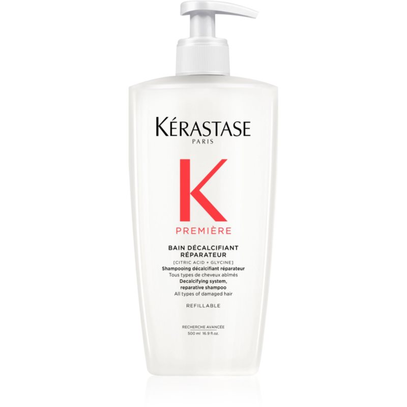 Kérastase Première Bain Décalcifiant Réparateur Shampoo Per Capelli Per Capelli Rovinati 500 Ml