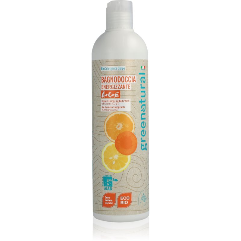Greenatural Body Wash With Vitamins Ace Docciaschiuma Rivitalizzante Con Vitamine A, C, E 250 Ml